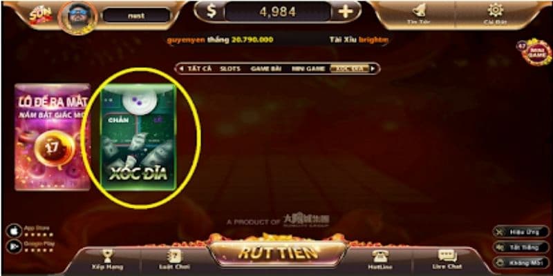 Trải nghiệm xóc đĩa Sunwin trên nhiều thiết bị tiện lợi